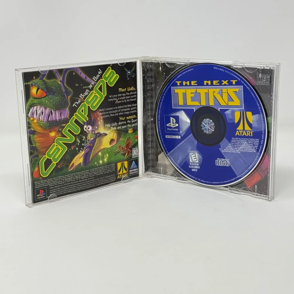 The Next Tetris Sony PlayStation PS1‎ Atari Hasbro 1999 NTSC SLUS-00862